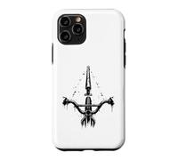 Custodia per iPhone 11 Pro Bici da strada BMX Rider POV Grind Rail Design