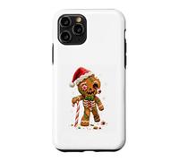 Custodia per iPhone 11 Pro Biscotto di Natale Horror di Natale Zombie Pan di Zenzero