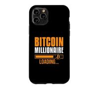 Custodia per iPhone 11 Pro Bitcoin Millionaire Caricamento Umorismo Crypto