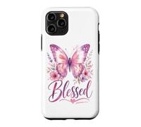 Custodia per iPhone 11 Pro BLESSED - Women's Christian Faith Jeremiah 17:7 Bible-Based