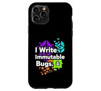 Custodia per iPhone 11 Pro Blockchain Developer Funny I Write Immutable Bugs