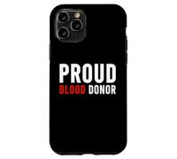 Custodia per iPhone 11 Pro Blood Donor Shirt Donate Blood Shirt - World Blood Donor Day
