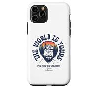 Custodia per iPhone 11 Pro Bob Ross The World Is Yours