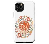 Custodia per iPhone 11 Pro Boho Bowling Ball And Pins Folk