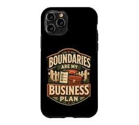 Custodia per iPhone 11 Pro Boundaries Are My Business Plan Umorismo limiti