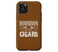 Custodia per iPhone 11 Pro Bourbon e sigari stile vintage invecchiato