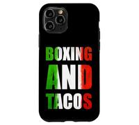 Custodia per iPhone 11 Pro Boxing And Tacos Latinx The Mexican Style Boxing México