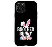 Custodia per iPhone 11 Pro Brother Bunny Easter Matching Ragazzi Coniglio