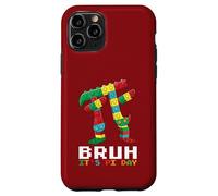 Custodia per iPhone 11 Pro Bruh È Pi Day Dabbing Pi Brick Pi Blocks Master Builder