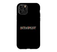 Custodia per iPhone 11 Pro Budapest Città Di Roses Ungheria Viaggi Vintage Tipografia