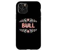 Custodia per iPhone 11 Pro Bullshit Funny Floral Sarcastic Meme Mom & Grandma Bullshit