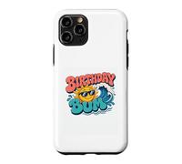 Custodia per iPhone 11 Pro Bum di compleanno | Retro Groovy Sun Ocean Beach Estate