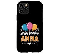 Custodia per iPhone 11 Pro Buon compleanno Anna