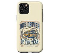 Custodia per iPhone 11 Pro Bus Driver of the Year Vintage Fun Appreciation