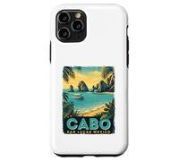 Custodia per iPhone 11 Pro Cabo San Lucas Messico - Vacanza al mare retrò vacanze di primavera