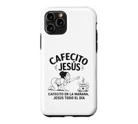 Custodia per iPhone 11 Pro Cafecito en la Mañana Jesús Todo el Día Latina