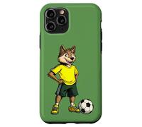 Custodia per iPhone 11 Pro Calciatore Wolf