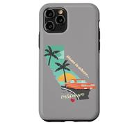 Custodia per iPhone 11 Pro California: casa è dove il cuore è divertente, grafica, orgoglio di stato