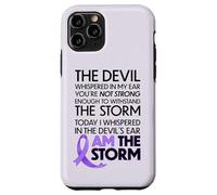 Custodia per iPhone 11 Pro Cancer Warriors I Am The Storm, I Will Survive And Beat It