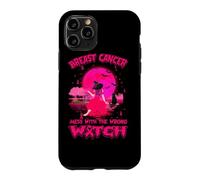 Custodia per iPhone 11 Pro Cancro al seno pasticcio con la strega sbagliata personalizzata