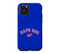 Custodia per iPhone 11 Pro Cape Cod Boston Massachusetts Baseball Logo Abbigliamento
