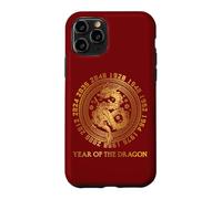Custodia per iPhone 11 Pro Capodanno Cinese Del Drago Zodiaco Cinese Anni 2024