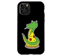 Custodia per iPhone 11 Pro Carino Vipera Con Una Pizza