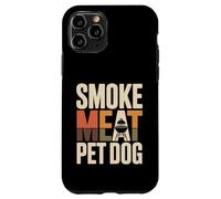 Custodia per iPhone 11 Pro Carne affumicata per cani, divertente barzelletta alla griglia