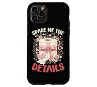 Custodia per iPhone 11 Pro Carta igienica Joke Humor Spare me the Details