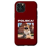 Custodia per iPhone 11 Pro Cat At The Malbork Castle, Polonia