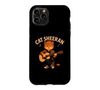Custodia per iPhone 11 Pro Cat Sheeran - Musica divertente per gli amanti dei gatti