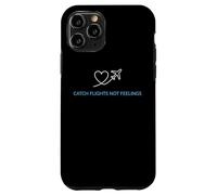 Custodia per iPhone 11 Pro Cattura voli non sentimenti Viaggio Mood Adventure