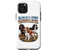 Custodia per iPhone 11 Pro Cavalier King Charles Spaniel Amante dei cani Proprietario Uomini Donne