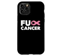 Custodia per iPhone 11 Pro Cazzo Cancro TShirt - Cazzo di Tumore al seno consapevolezza