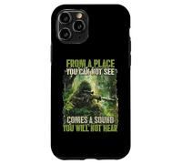 Custodia per iPhone 11 Pro Cecchini Jungle Sniper Soldiers T Cecchini