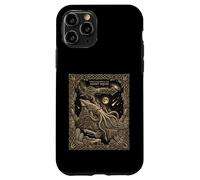 Custodia per iPhone 11 Pro Celeste Gigante Calamaro Tarocchi Carta Costellazione Oceano Profondo Come