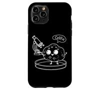 Custodia per iPhone 11 Pro Cellfie Line Art Cell Meme Scienza Biologia Divertente Lab