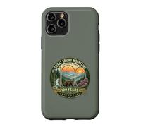 Custodia per iPhone 11 Pro Centenario del Parco Nazionale delle Grandi Montagne Fumose 100 Anni