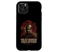 Custodia per iPhone 11 Pro Centurione Romano con Elmo Mlitare Arte Legioni Roma