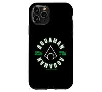 Custodia per iPhone 11 Pro Cerchio con logo Aquaman King of Atlantis Hero of the Seas