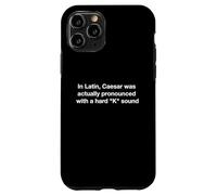 Custodia per iPhone 11 Pro Cesare è stato effettivamente pronunciato con un suono duro "K"
