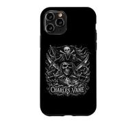 Custodia per iPhone 11 Pro Charles Vane Pirate Skull Spade Incrociate Mare