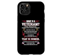 Custodia per iPhone 11 Pro Che cos'è un veterano che è onore militare veterani patriottici