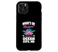 Custodia per iPhone 11 Pro Che succede Flockers Andiamo a Ocean City Maryland Flamingo