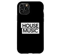 Custodia per iPhone 11 Pro Chicago House Techno DJ, Raver Rave Festival ED