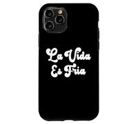 Custodia per iPhone 11 Pro Chicano Messicano Cholo La Vida Es Fria Lowriders Cultura Raza