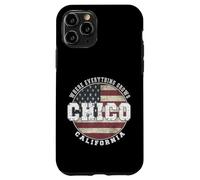 Custodia per iPhone 11 Pro Chico California, Vintage bandiera americana