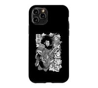 Custodia per iPhone 11 Pro Chitarrista Samurai Chitarra Elettrica Heavy Metal Music