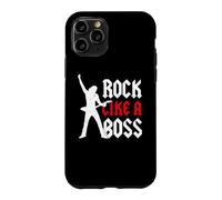 Custodia per iPhone 11 Pro Chitarrista Solista Ritmico Rock Band Rock Like A Boss