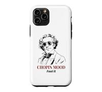 Custodia per iPhone 11 Pro Chopin Mood - Occhiali da sole divertenti con musica classica Frederic Chopin